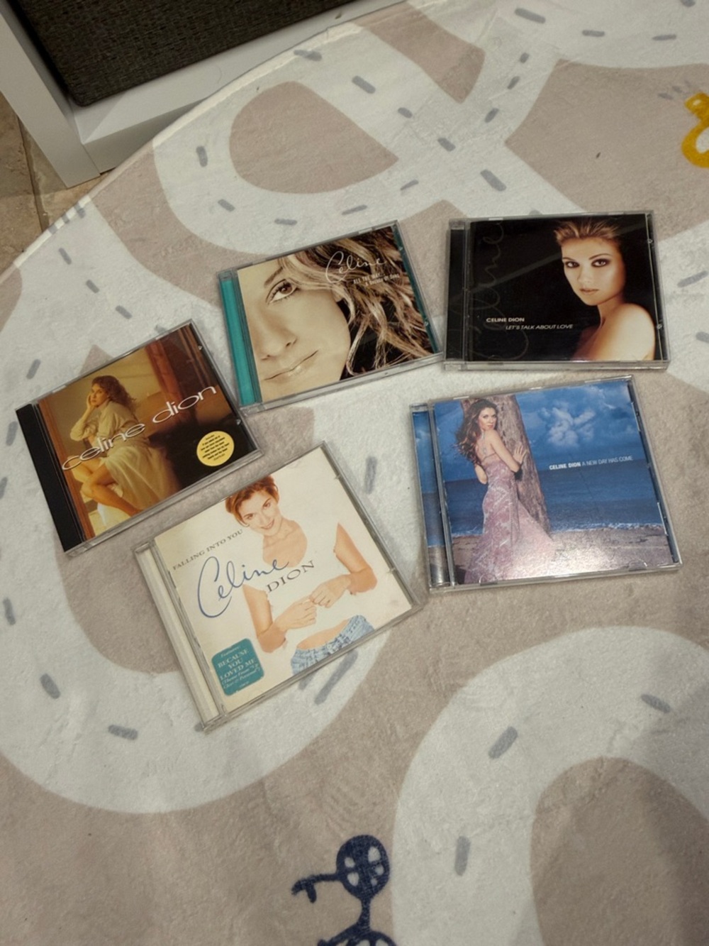 Céline Dion 5 CD Lot